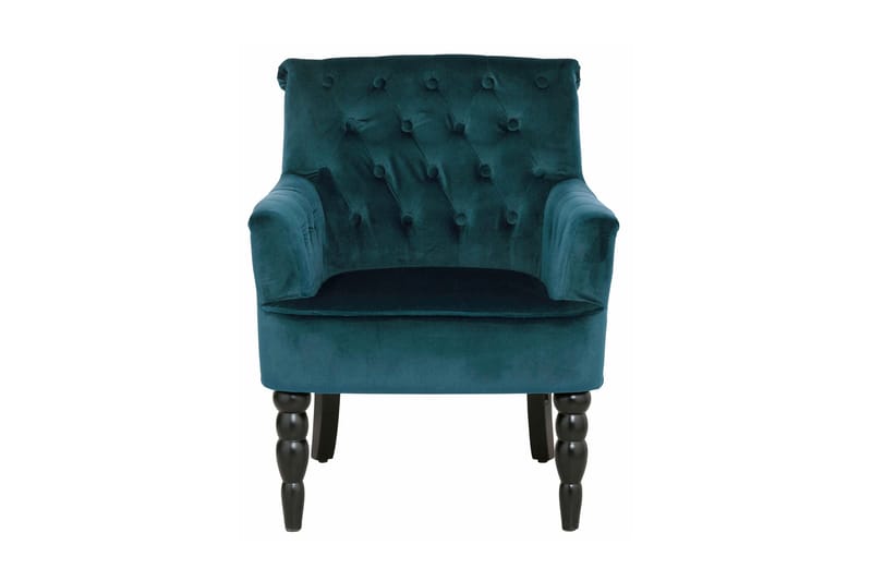 Naoki Sammetsfåtölj - Grön - Möbler - Vardagsrum - Fåtöljer - Chesterfield fåtölj