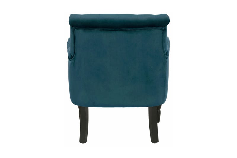 TEAL Sammetsfåtölj Grön - Möbler - Vardagsrum - Fåtöljer - Chesterfield fåtölj