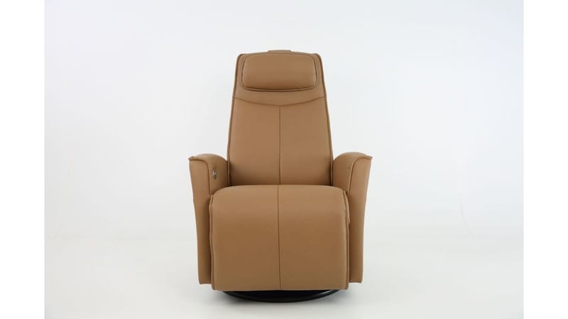 Clashan Hjellegjerde Reclinerfåtölj Elektrisk - Brun - Möbler - Vardagsrum - Fåtöljer - Biofåtöljer & reclinerfåtöljer