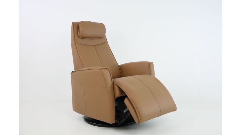 Clashan Hjellegjerde Reclinerfåtölj Elektrisk - Brun - Möbler - Vardagsrum - Fåtöljer - Biofåtöljer & reclinerfåtöljer