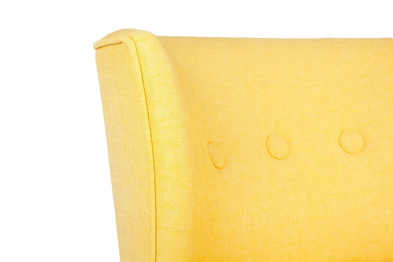 Clivocast Fåtölj med Armstöd - Gul - Möbler - Vardagsrum - Fåtöljer