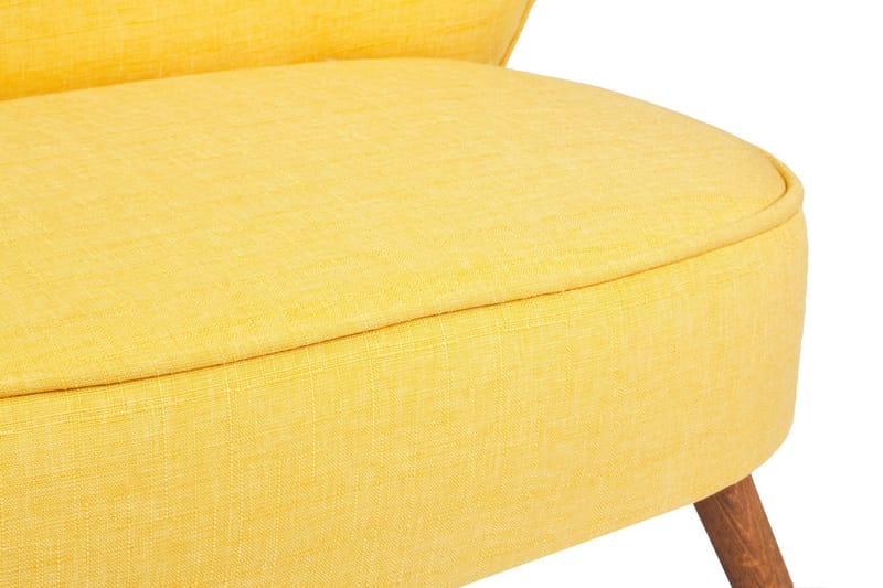 Clivocast Fåtölj med Armstöd - Gul - Möbler - Vardagsrum - Fåtöljer