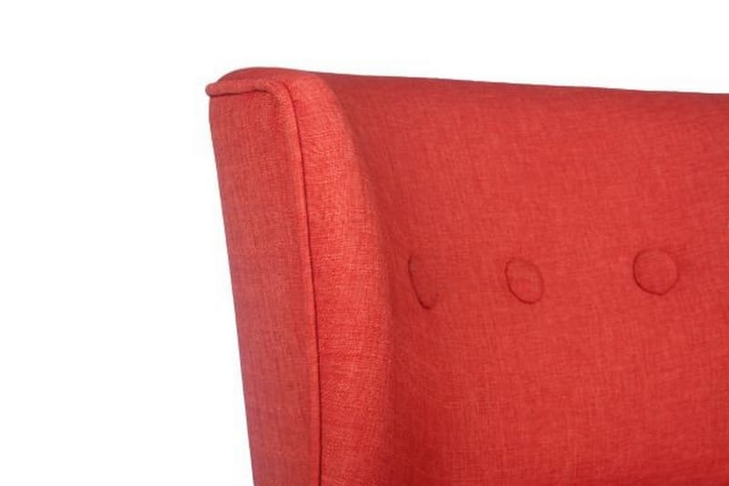 Clivocast Fåtölj med Armstöd - Röd - Möbler - Vardagsrum - Fåtöljer