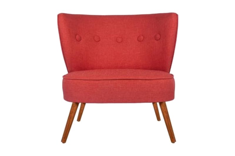 Clivocast Fåtölj med Armstöd - Röd - Möbler - Vardagsrum - Fåtöljer