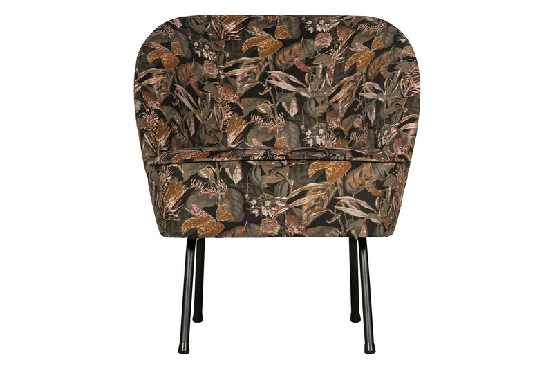 Bastien Fåtölj - Sammet/Svart - Möbler - Vardagsrum - Fåtöljer - Clubfåtöljer