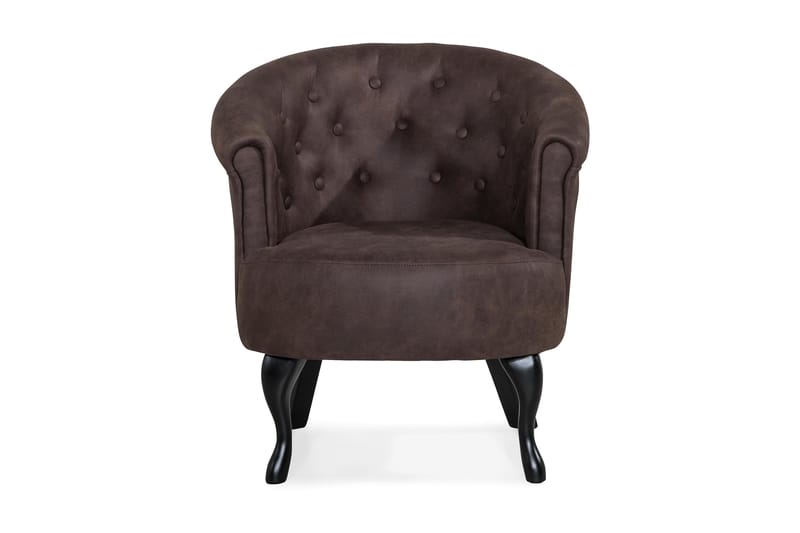 DANA SISS Clubfåtölj Vintage Brun - Möbler - Vardagsrum - Fåtöljer - Clubfåtöljer
