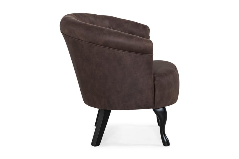 DANA SISS Clubfåtölj Vintage Brun - Möbler - Vardagsrum - Fåtöljer - Clubfåtöljer