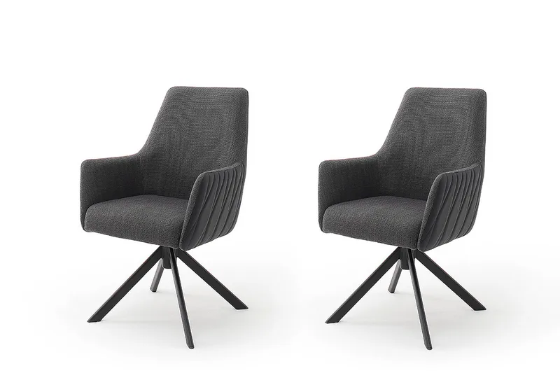 Thailan Karmstol - Antracit - Möbler - Vardagsrum - Fåtöljer - Clubfåtöljer