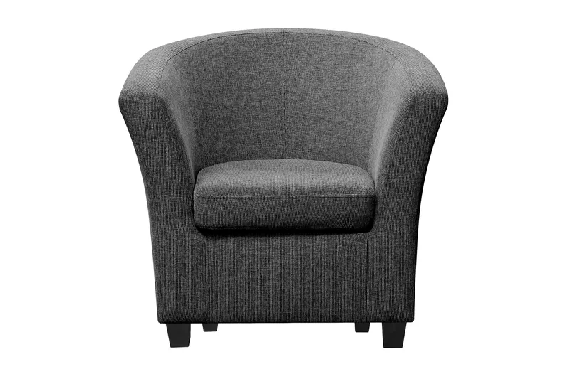 Vegas Clubfåtölj - Grå - Möbler - Vardagsrum - Fåtöljer - Clubfåtöljer
