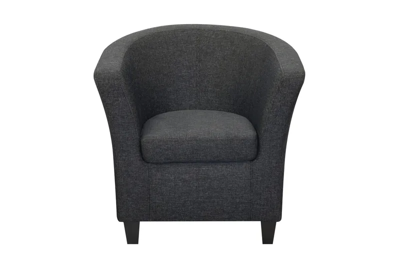 Vegas Clubfåtölj - Grå - Möbler - Vardagsrum - Fåtöljer - Clubfåtöljer