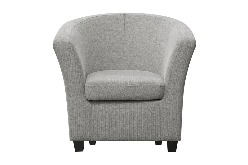Vegas Clubfåtölj - Ljusgrå - Möbler - Vardagsrum - Fåtöljer - Clubfåtöljer