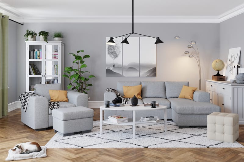 CONNECT Fåtölj Ljusgrå - Möbler - Vardagsrum - Fåtöljer