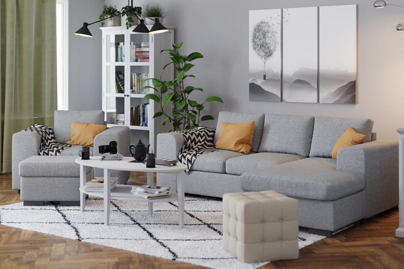 CONNECT Fåtölj Ljusgrå - Möbler - Vardagsrum - Fåtöljer