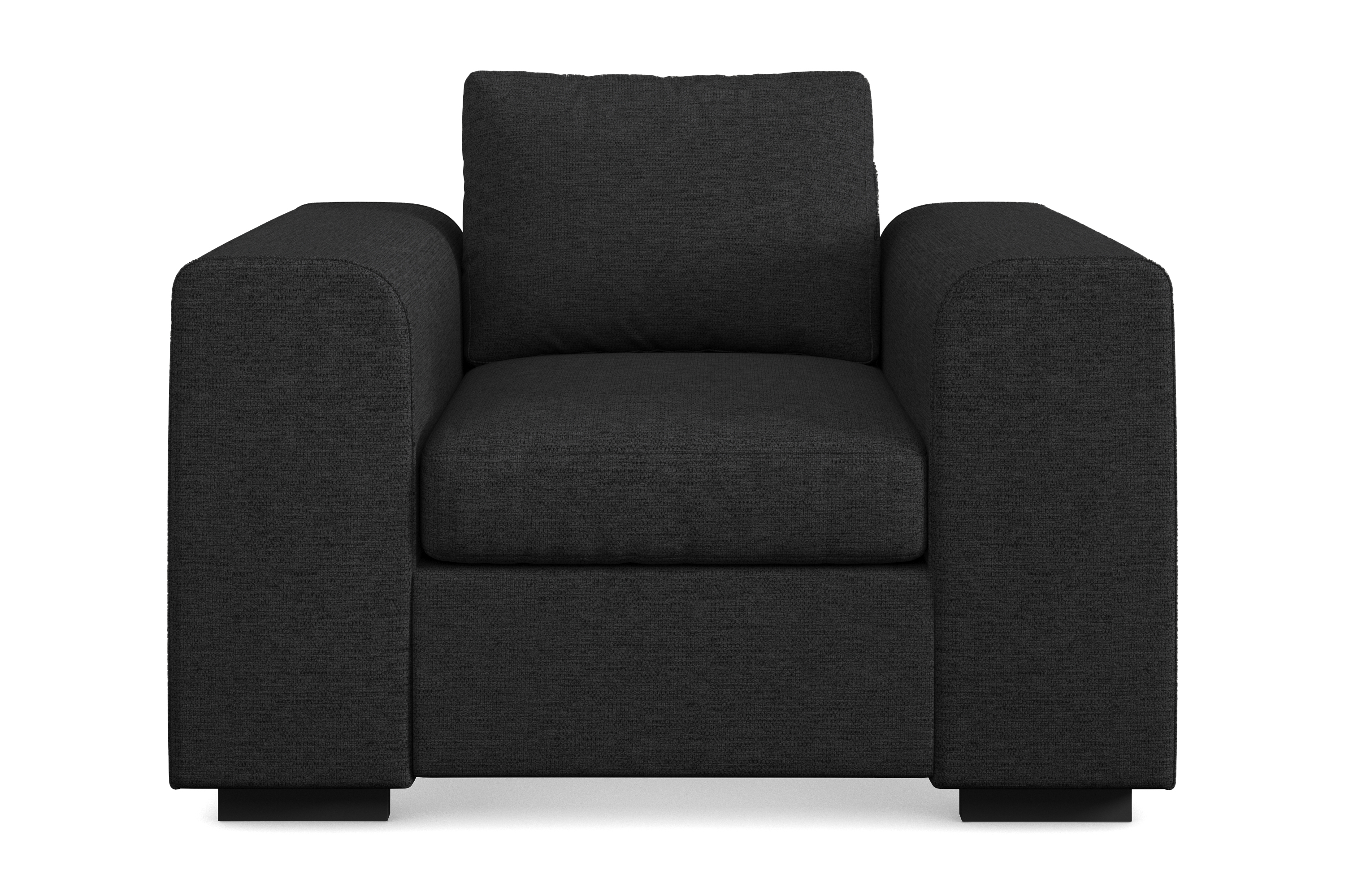 connect fåtölj svart -