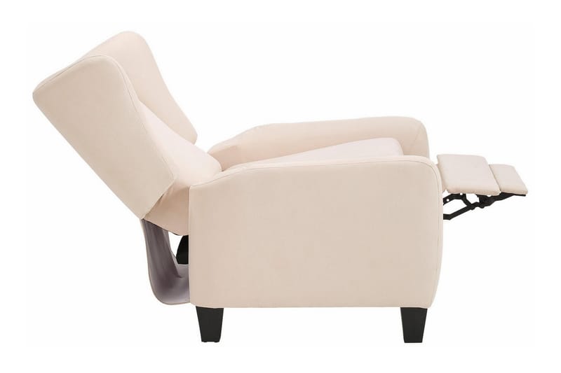 COOS Fåtölj Microfiber Beige - Möbler - Vardagsrum - Fåtöljer
