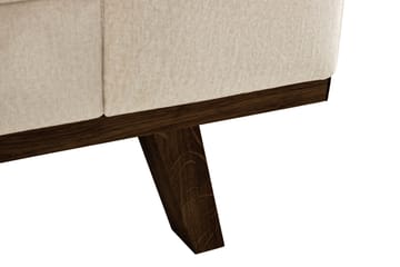 Copenhagen Fåtölj i Sammet - Beige - Möbler - Vardagsrum - Fåtöljer