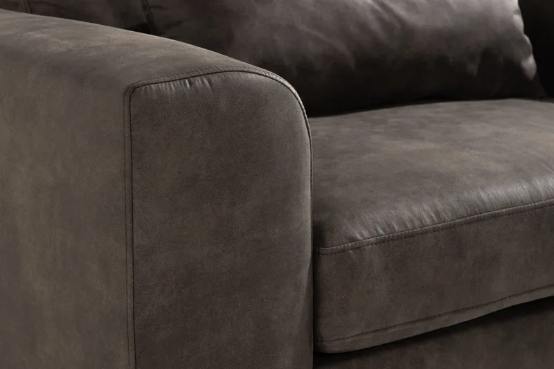 Copenhagen Fåtölj Konstläder - Mörkgrå - Möbler - Vardagsrum - Fåtöljer