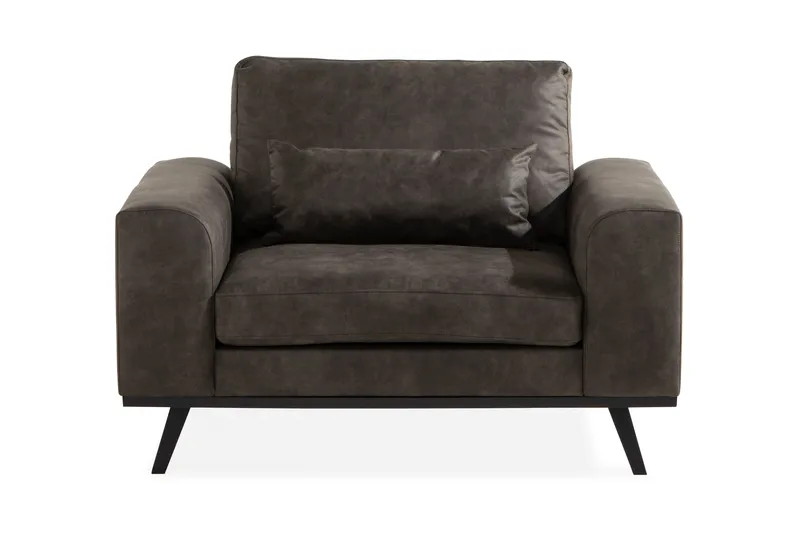 Copenhagen Fåtölj Konstläder - Mörkgrå - Möbler - Vardagsrum - Fåtöljer