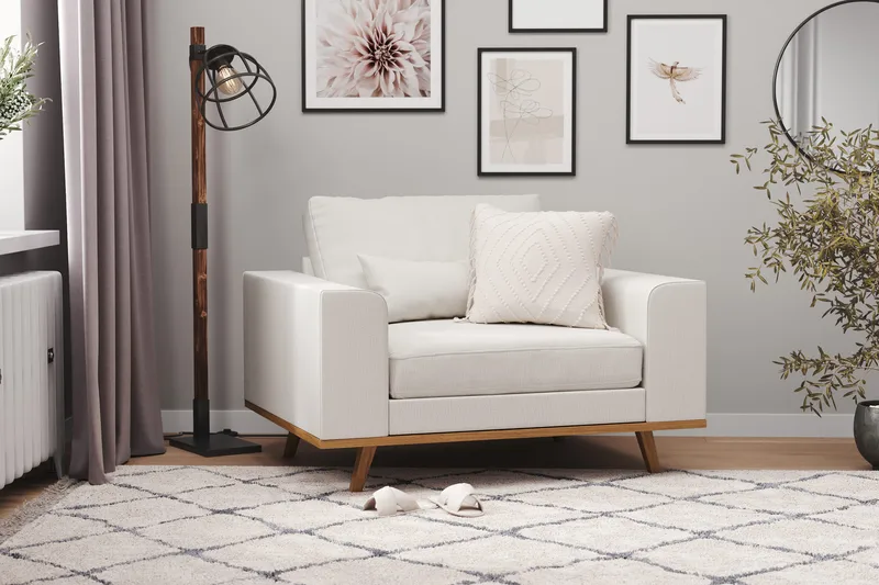 Copenhagen Fåtölj - Linnebeige - Möbler - Vardagsrum - Fåtöljer