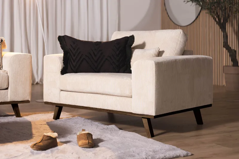 Copenhagen Fåtölj Manchester - Beige - Möbler - Vardagsrum - Fåtöljer