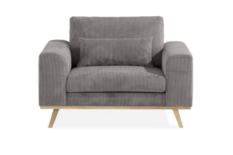 Copenhagen Fåtölj Manchester - Grå - Möbler - Vardagsrum - Fåtöljer