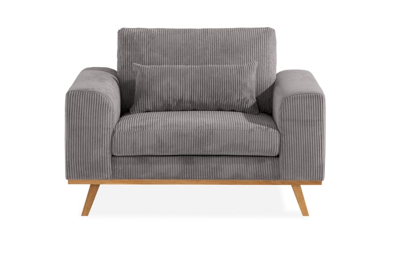 Copenhagen Fåtölj Manchester - Grå - Möbler - Vardagsrum - Fåtöljer