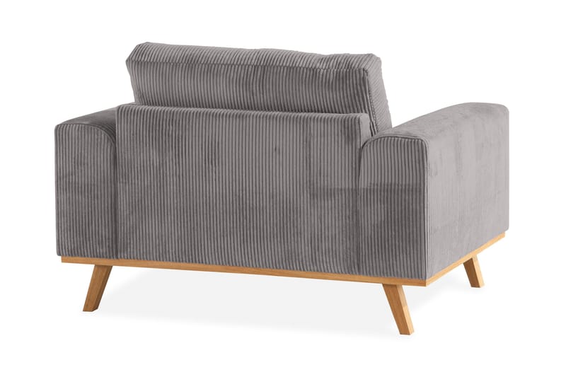 Copenhagen Fåtölj Manchester - Grå - Möbler - Vardagsrum - Fåtöljer