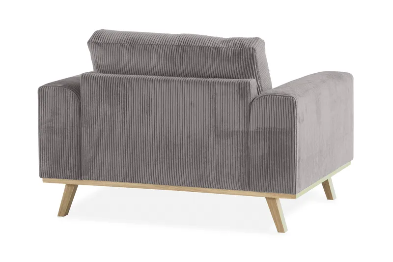 Copenhagen Fåtölj Manchester - Grå - Möbler - Vardagsrum - Fåtöljer