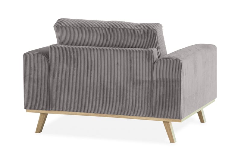 Copenhagen Fåtölj Manchester - Grå - Möbler - Vardagsrum - Fåtöljer
