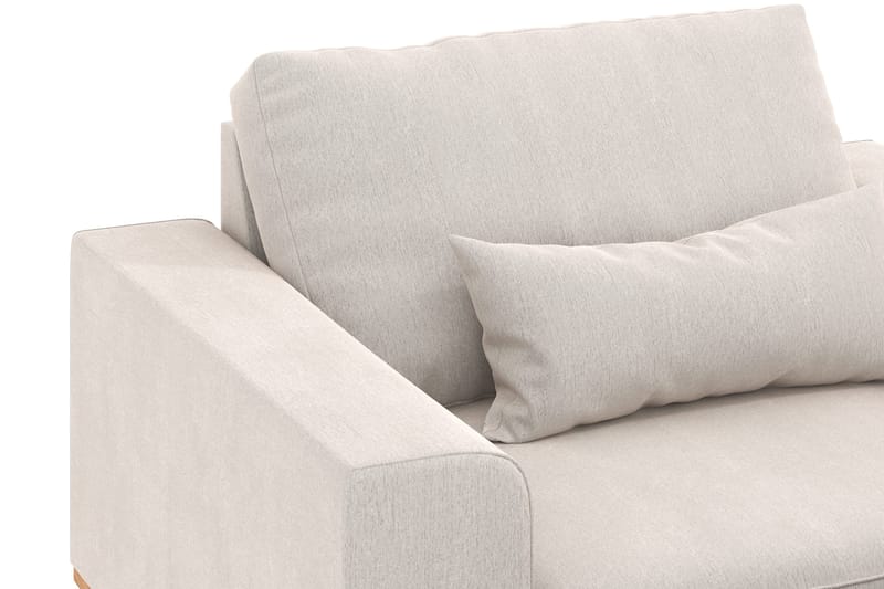 Copenhagen Fåtölj med fotpall - Krämvit - Möbler - Vardagsrum - Fåtöljer - Fåtölj med fotpall