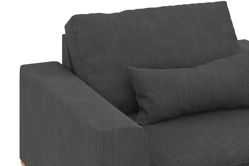 Copenhagen Fåtölj med fotpall - Mörkgrå - Möbler - Vardagsrum - Fåtöljer - Fåtölj med fotpall