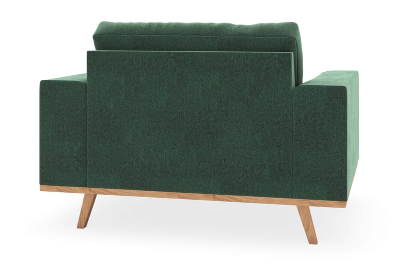 Copenhagen Fåtölj med fotpall - Mörkgrön - Möbler - Vardagsrum - Fåtöljer - Fåtölj med fotpall