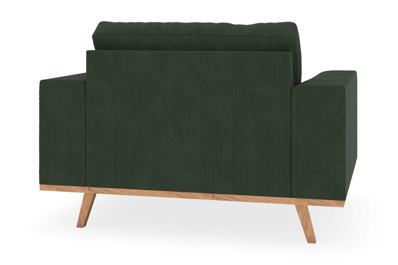 Copenhagen Fåtölj med fotpall - Mörkgrön - Möbler - Vardagsrum - Fåtöljer - Fåtölj med fotpall