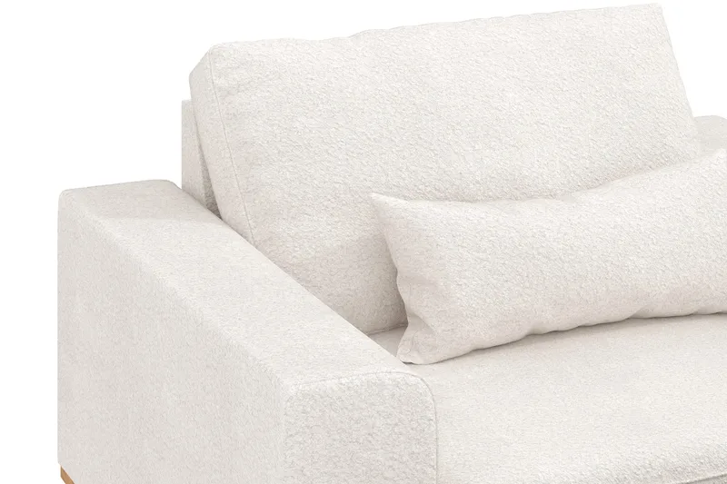 Copenhagen Fåtölj med fotpall - Vit - Möbler - Vardagsrum - Fåtöljer - Fåtölj med fotpall