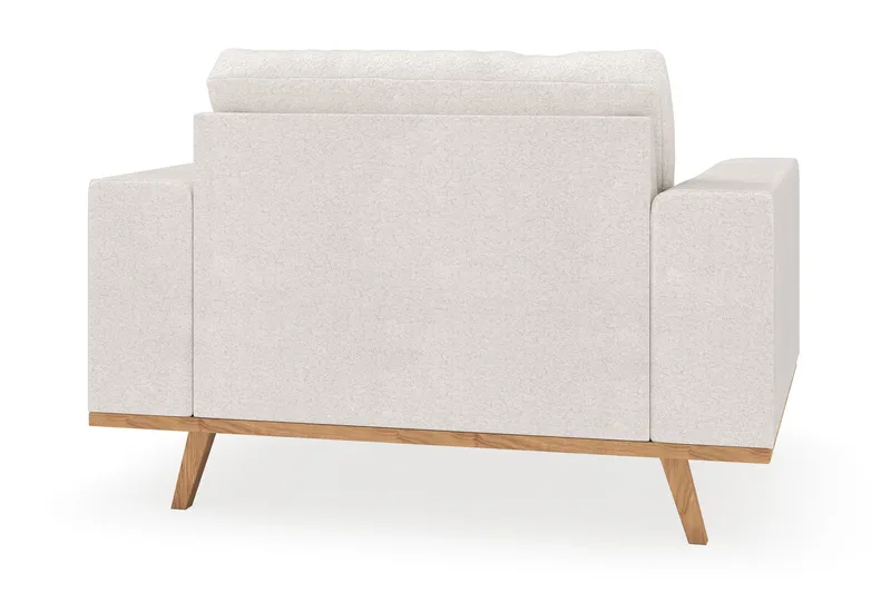 Copenhagen Fåtölj med fotpall - Vit - Möbler - Vardagsrum - Fåtöljer - Fåtölj med fotpall