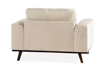 Copenhagen Fåtölj Sammet - Beige - Möbler - Vardagsrum - Fåtöljer