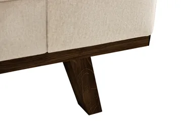 Copenhagen Fåtölj Sammet - Beige - Möbler - Vardagsrum - Fåtöljer