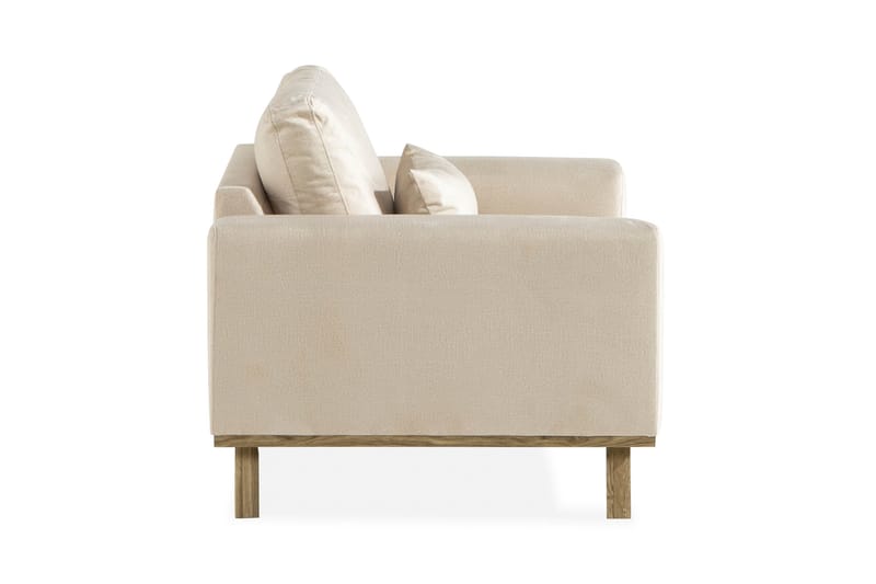 Copenhagen Fåtölj Sammet - Beige - Möbler - Vardagsrum - Fåtöljer - Sammetsfåtölj