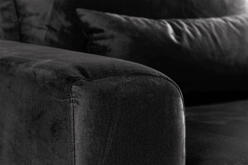 Copenhagen Sammetsfåtölj - Grå - Möbler - Vardagsrum - Fåtöljer - Sammetsfåtölj