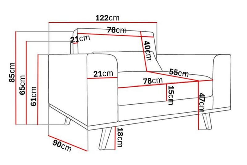Copenhagen Sammetsfåtölj - Grön - Möbler - Vardagsrum - Fåtöljer - Sammetsfåtölj