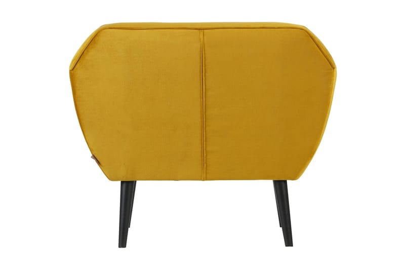Corollos Sammetsfåtölj - Ochre - Möbler - Vardagsrum - Fåtöljer - Sammetsfåtölj