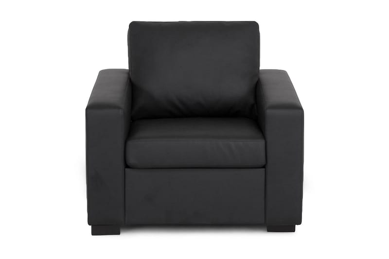 Crazy Fåtölj - Svart Konstläder - Möbler - Vardagsrum - Fåtöljer
