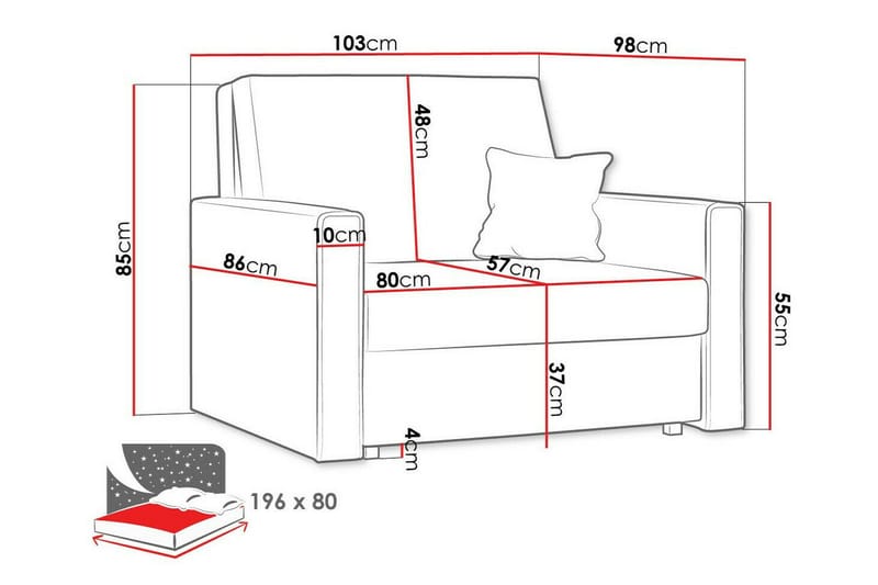 Denegal Fåtölj - Möbler - Vardagsrum - Fåtöljer