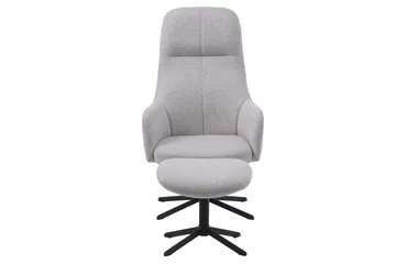 Dominique Reclinerfåtölj - Ljusgrå - Möbler - Vardagsrum - Fåtöljer - Biofåtöljer & reclinerfåtöljer