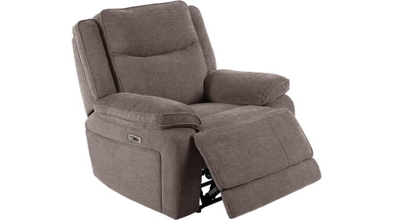 Drevia Reclinerfåtölj Elektrisk - Mullvadsfärgad - Möbler - Vardagsrum - Fåtöljer - Biofåtöljer & reclinerfåtöljer