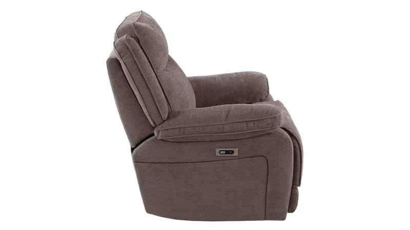 Drevia Reclinerfåtölj Elektrisk - Mullvadsfärgad - Möbler - Vardagsrum - Fåtöljer - Biofåtöljer & reclinerfåtöljer