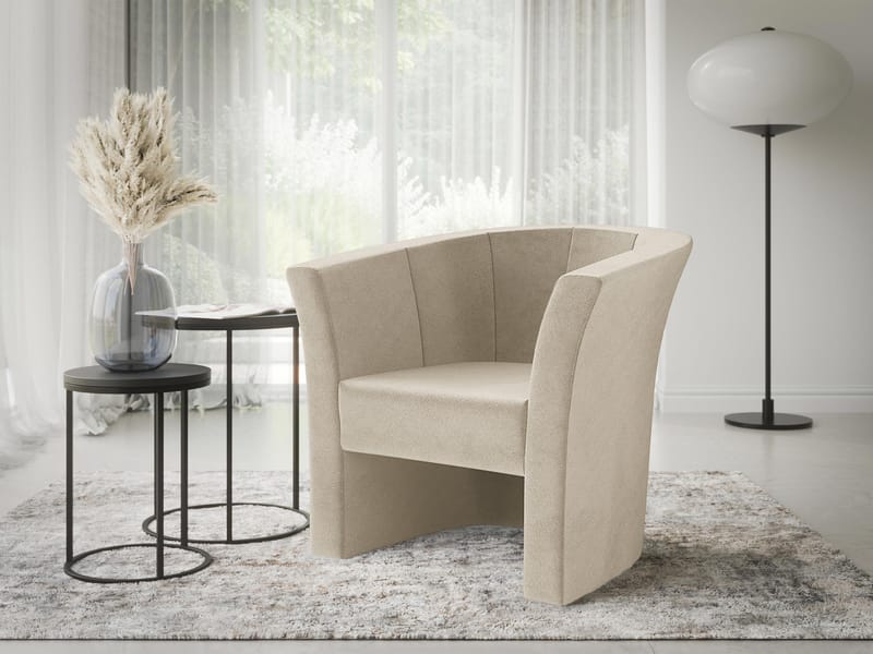 Dynir Fåtölj - beige - Möbler - Vardagsrum - Fåtöljer - Clubfåtöljer