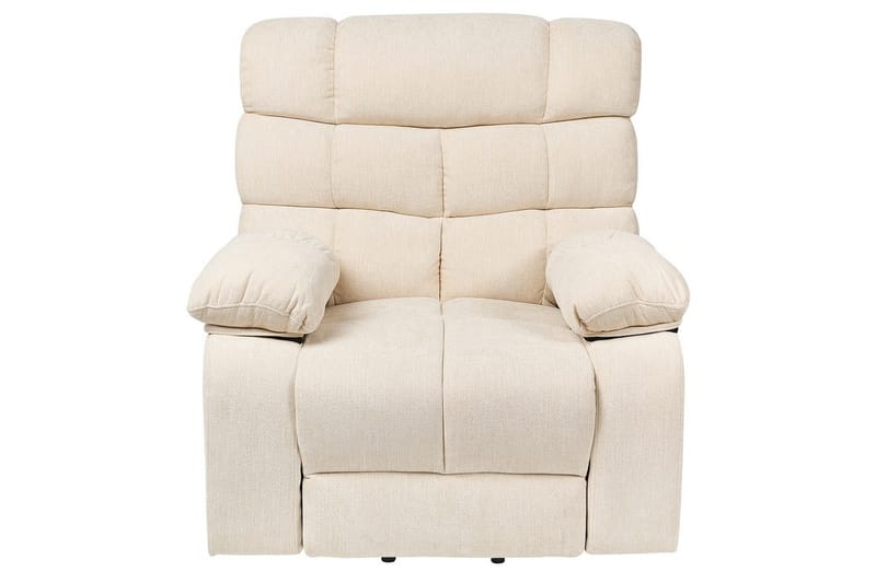 Elektrisk reclinerfåtölj Ares Ljusbeige - Ljusbeige - Möbler - Vardagsrum - Fåtöljer - Liggfåtöljer