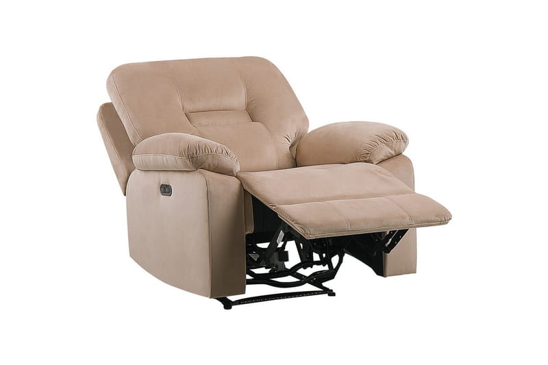 Elektrisk reclinerfåtölj Bergen Beige - Beige - Möbler - Vardagsrum - Fåtöljer - Liggfåtöljer