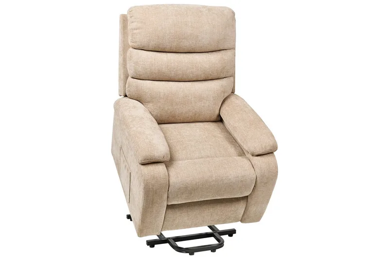 Elektrisk reclinerfåtölj Rise Beige - Beige - Möbler - Vardagsrum - Fåtöljer - Biofåtöljer & reclinerfåtöljer